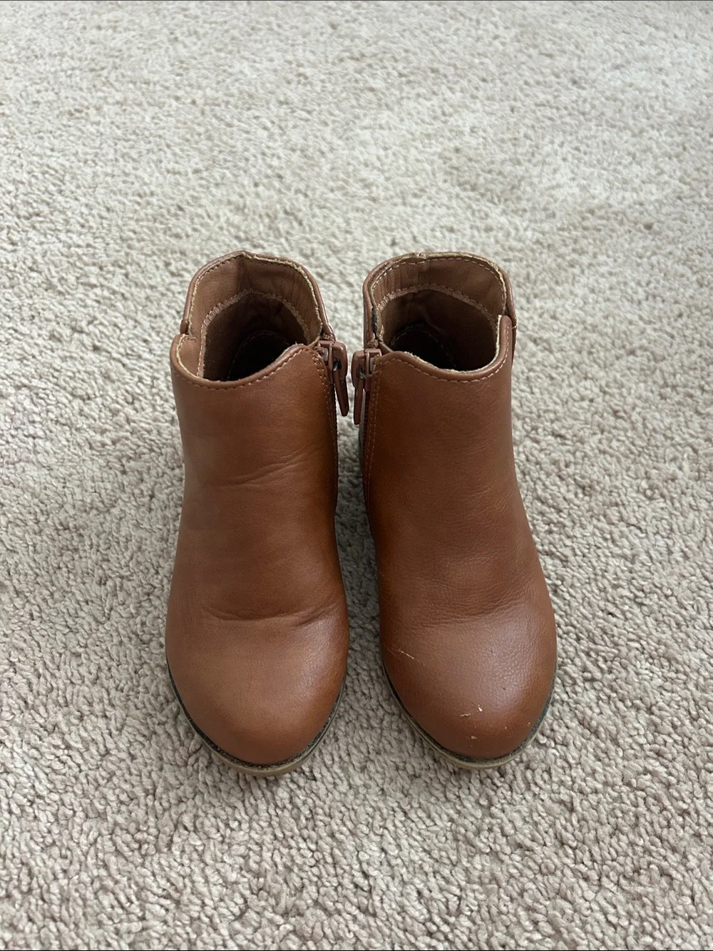 Toddler size 7 Brown Ankle Booties